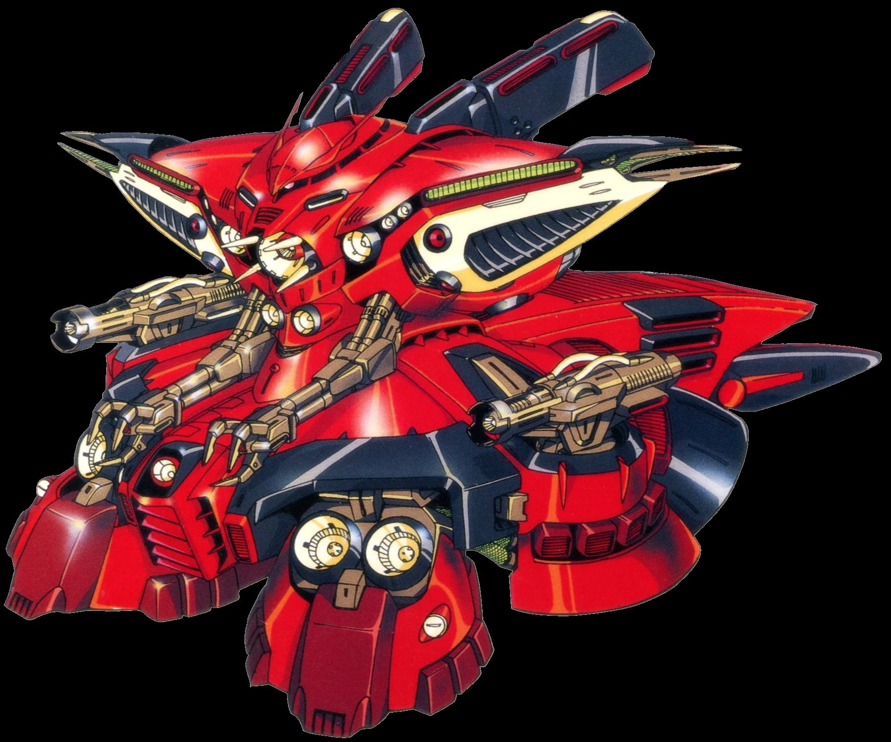 OMAX-01 Grand Zam — Prototype Heavy Assault Ground Mobile Armor (Mobile Suit Gundam F91: Formula Report 0122)