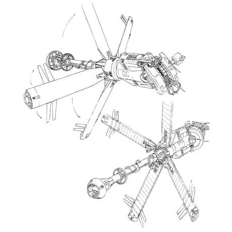 OP-02c Observation Pod — Limited Production Unmanned Automatic Reconnaissance Space Mobile Pod (Mobile Suit Gundam MS IGLOO 603)
