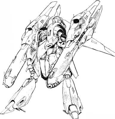 ORX-005EX Sturm Jaeger — Transformable Aerial Mobile Suit (Side Story of Gundam Zeta)