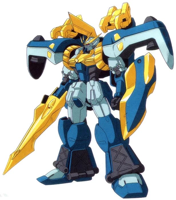OZ-10VMSX-2 Gundam Burnlapius — Prototype Transformable Close Quarters Combat Mobile Suit (New Mobile Report Gundam Wing Dual Story: G-Unit)