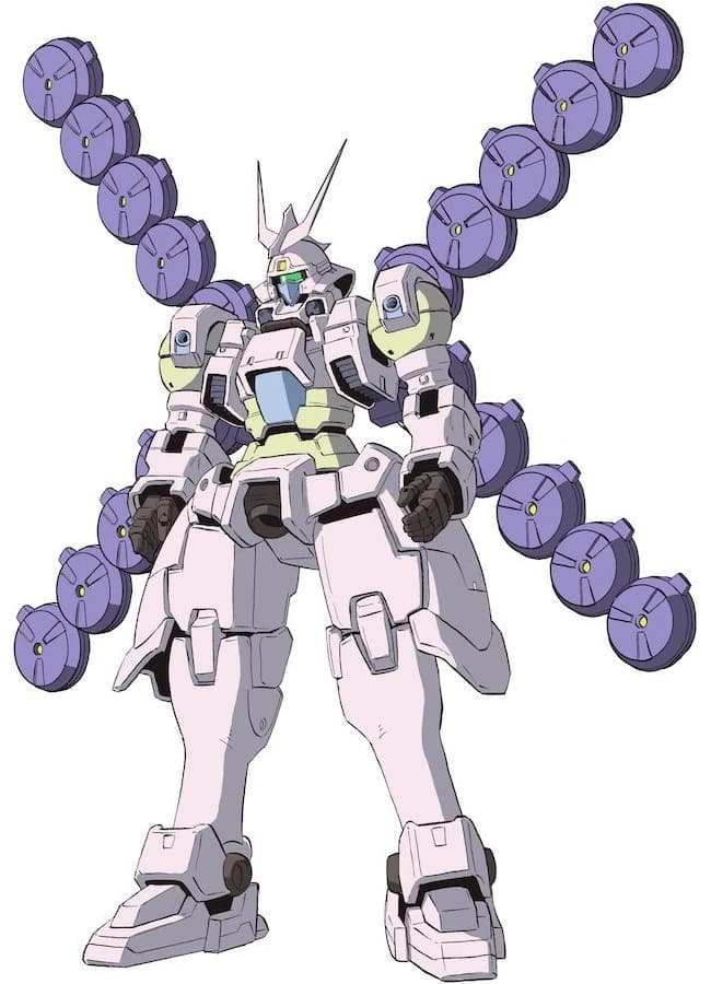 OZ-13MSX2B-S Mercurius Suivant — Prototype Defensive Mobile Suit (New Mobile Report Gundam Wing Dual Story: G-Unit)