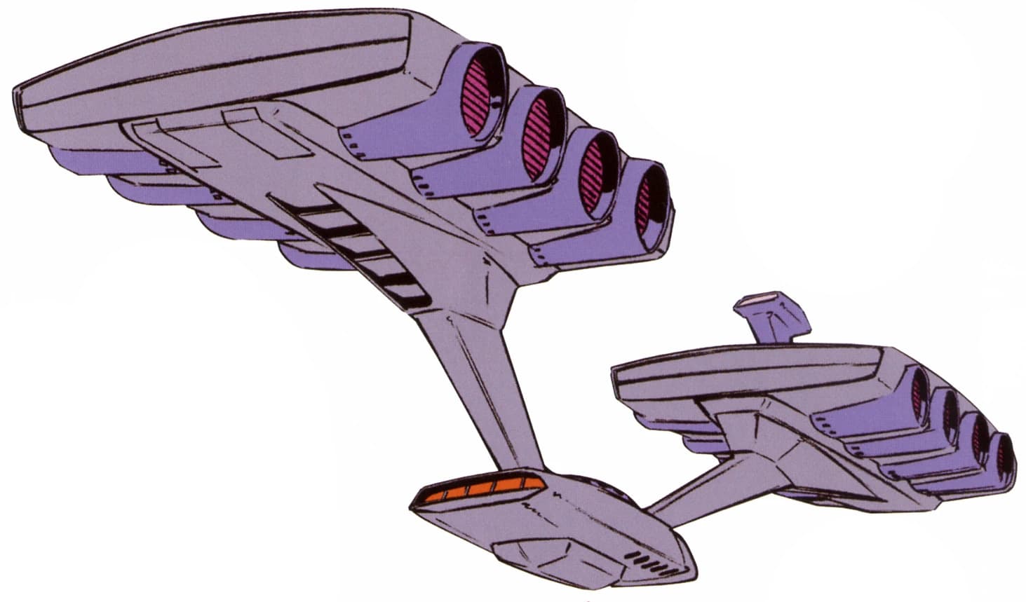 Pazock-class — Mass Production Supply Space Transport Ship (Mobile Suit Gundam: Ixtab, Goddess of the Fallen Soldiers)