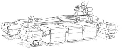 Plenitude — Transport Ship (Mobile Suit Gundam: Char's Counterattack)