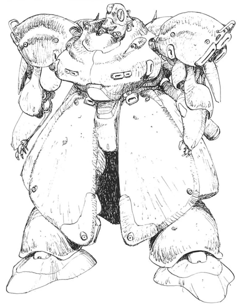 PMX-005 Breda — Mass Production Ground Mobile Suit (Mobile Suit Gundam: Advanced Operation)