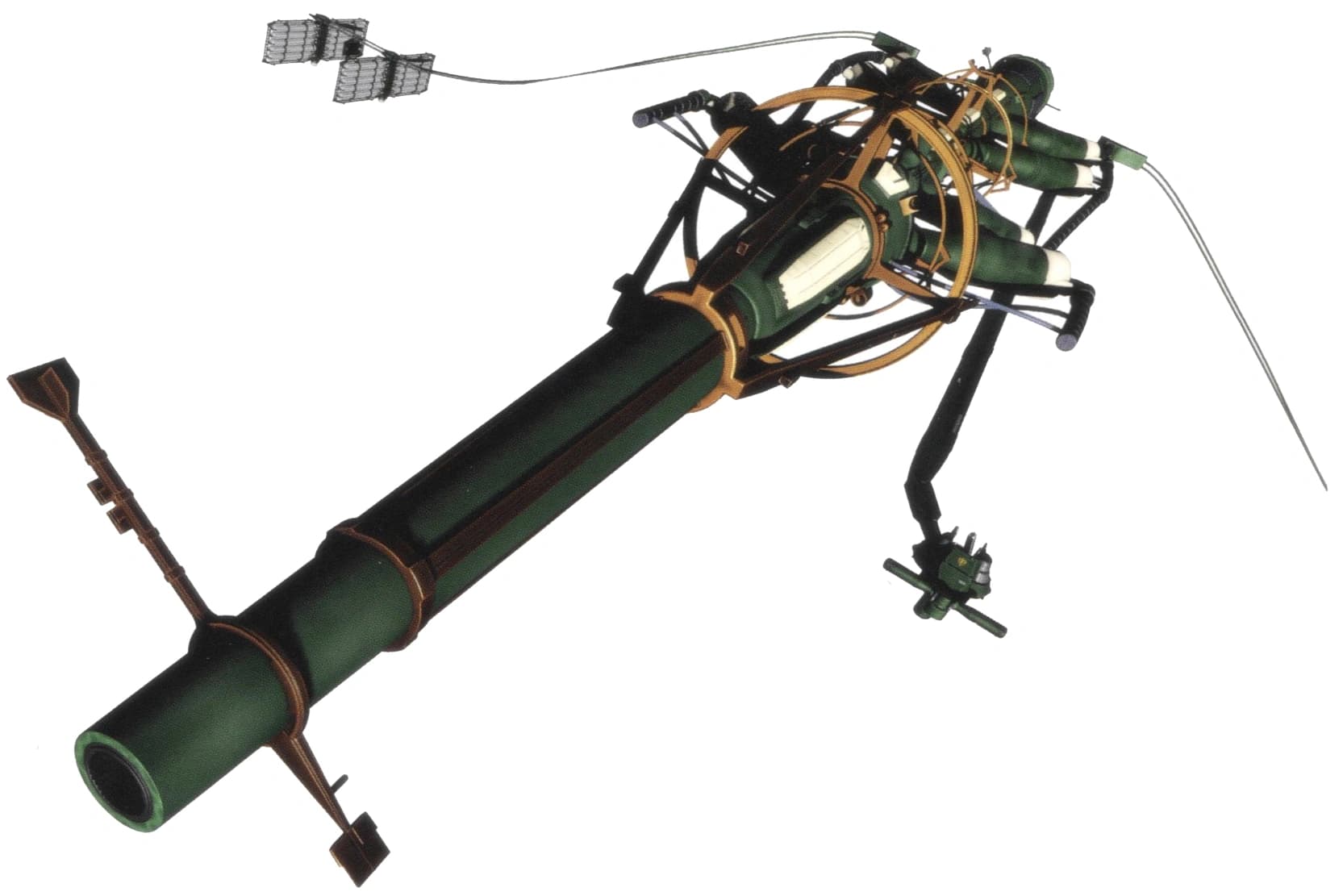 QCX-76A Jormungand — Prototype Long-Range Artillery Mobile Weapon (Mobile Suit Gundam MS IGLOO 603)