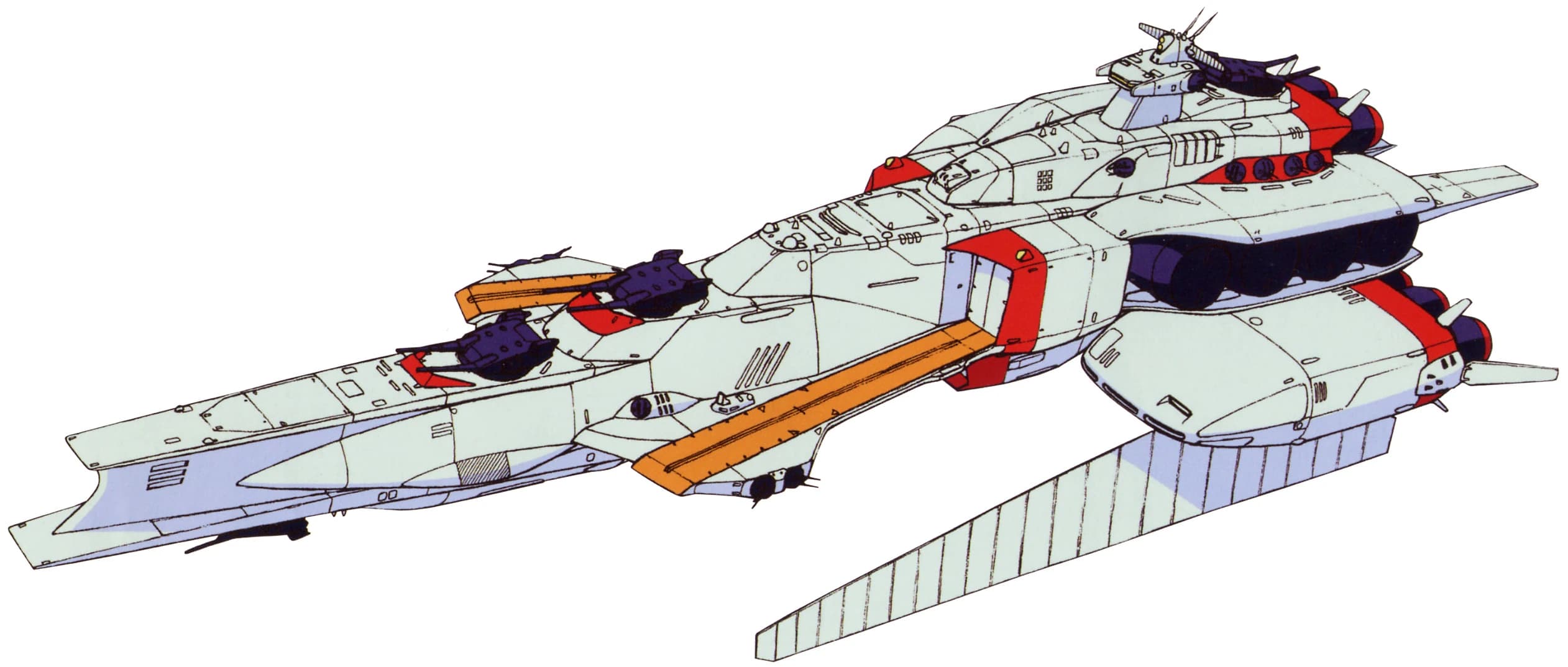 Ra Cailum — Ra Cailum-classBattleship (Mobile Suit Gundam: Char's Counterattack)