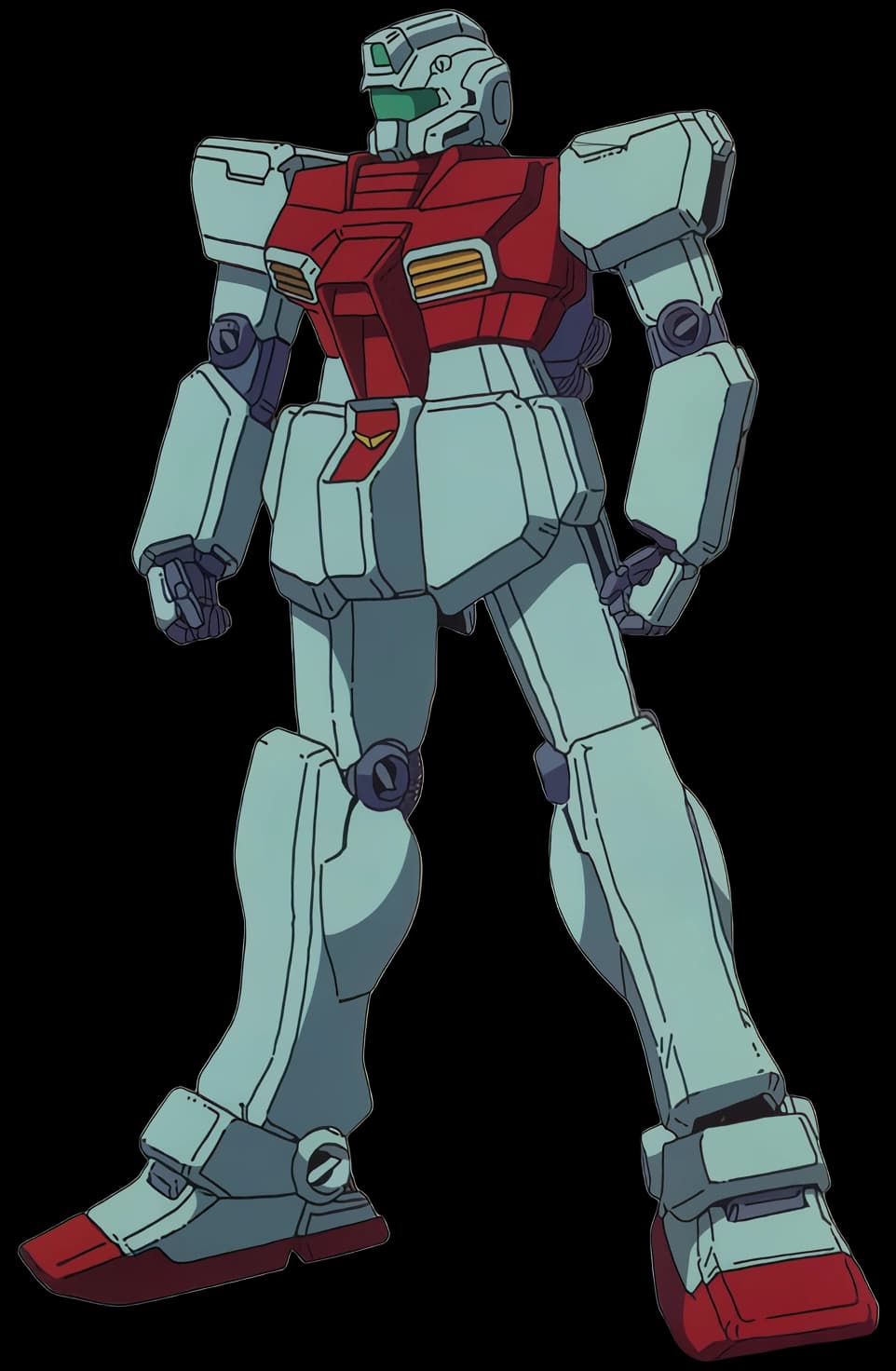RGM-79[E] GM Early Type — Limited Production General-Purpose Space Mobile Suit (Mobile Suit Gundam: The Hunters in Black)