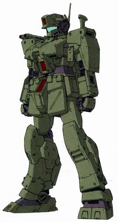 RGM-79S GM Spartan — Tropical Climate Ground Mobile Suit (Mobile Suit Gundam Saigon 0081)