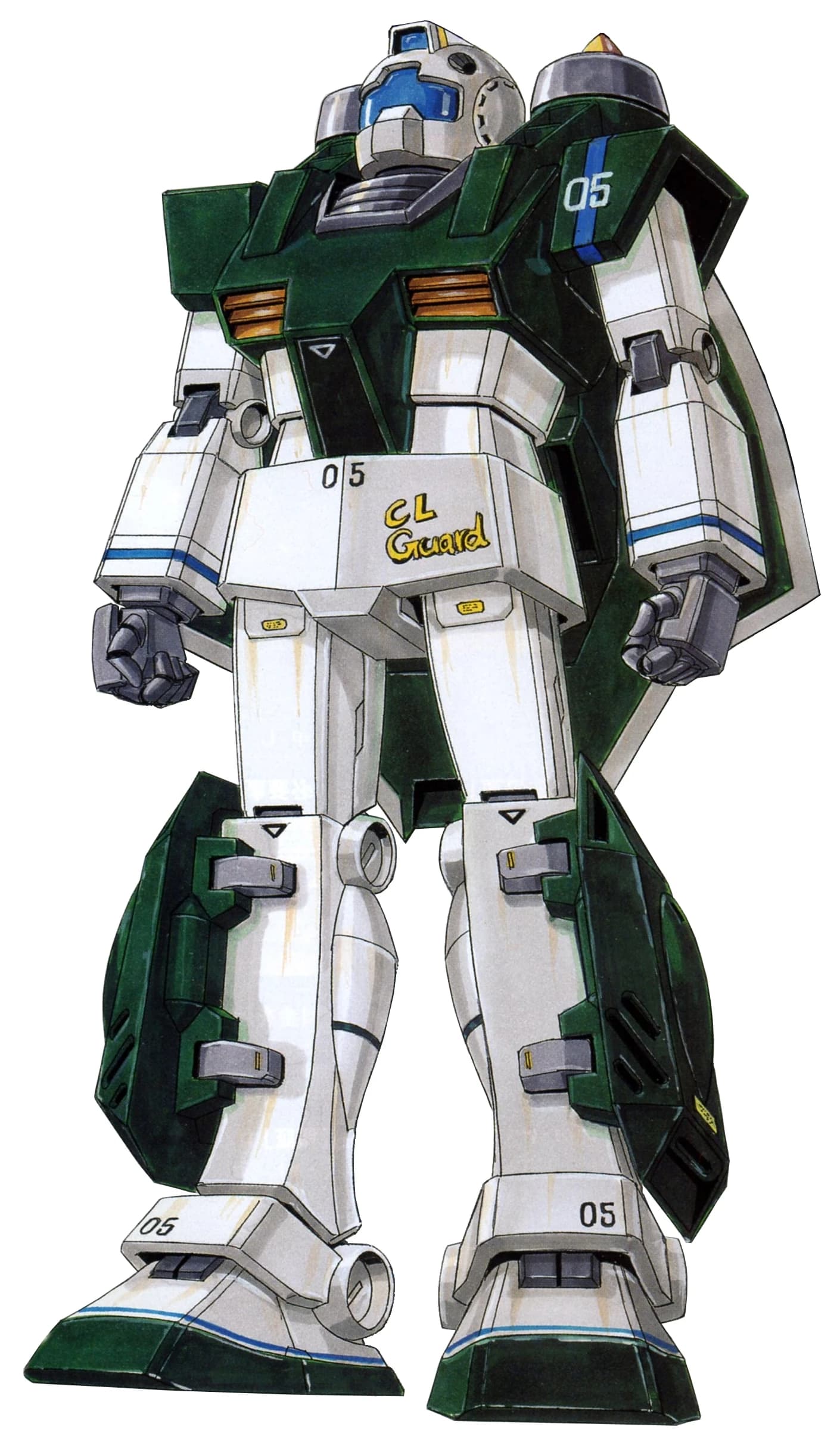RGM-79U GM Sloep — Limited Production Amphibious Reconnaissance Mobile Suit (Mobile Suit Gundam MSV-R The Troublemakers)