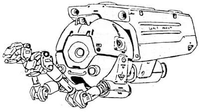 RMB-79 Frog Ball — Underwater Mobile Pod (Fukuchi Mobile Suit Station)