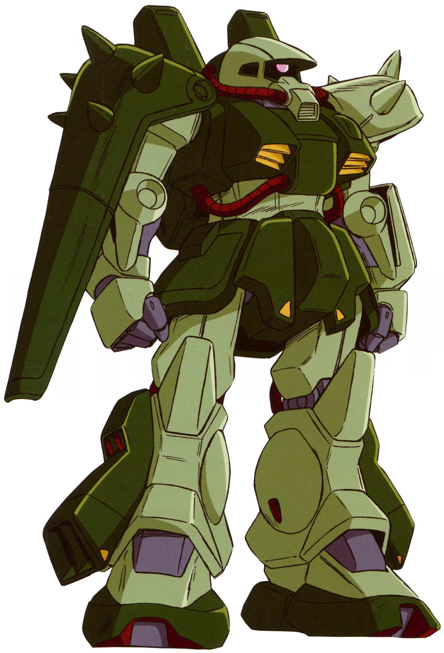 RMS-106CS Hizack Custom — Limited Production Assault Mobile Suit (Shin SD Gundam Gaiden: Gold Saga)