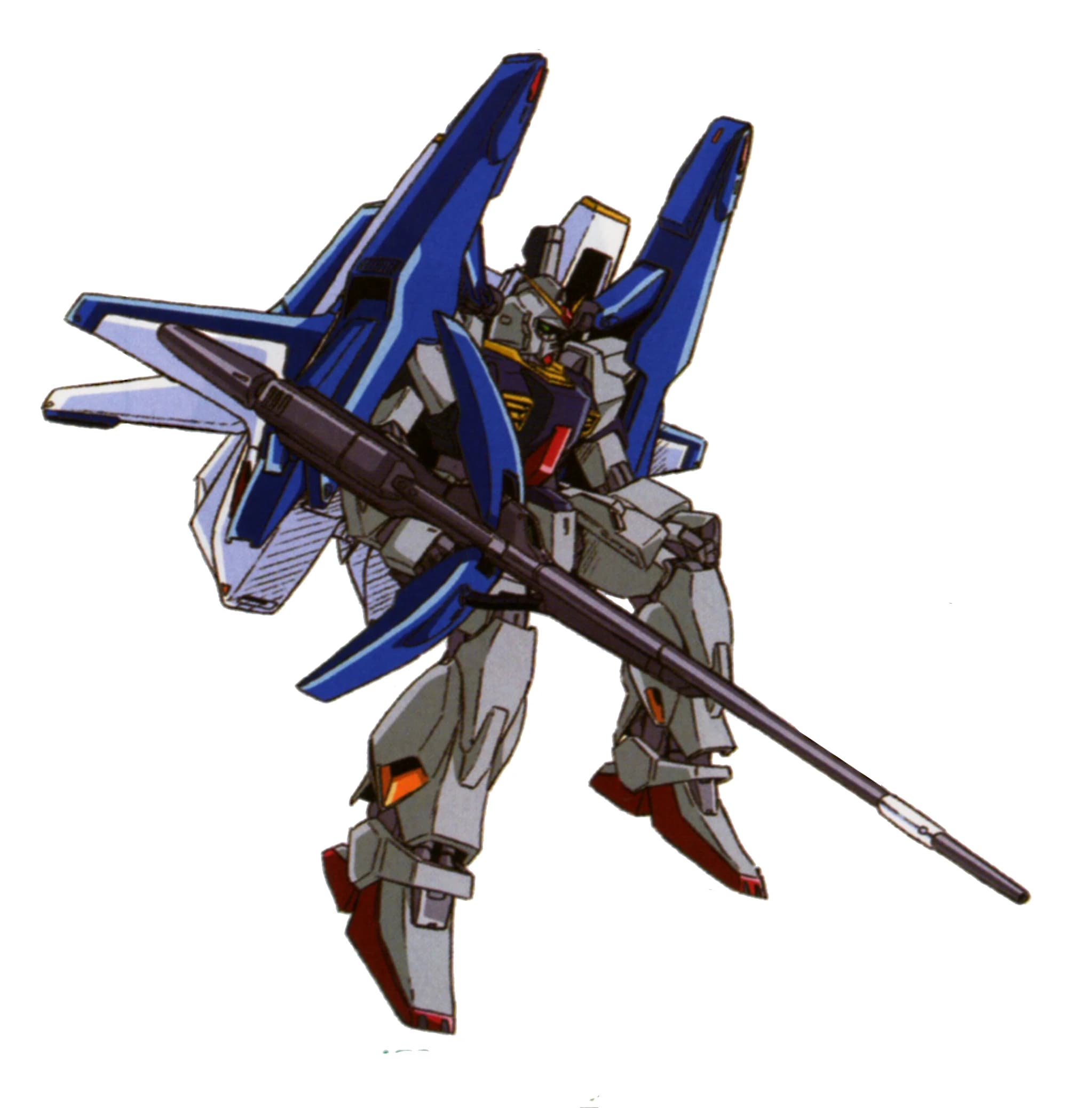 RX-178+FXA-05D Super Gundam — Prototype Transformable Compound Assault Mobile Suit (Mobile Suit Gundam Zeta (Manga))
