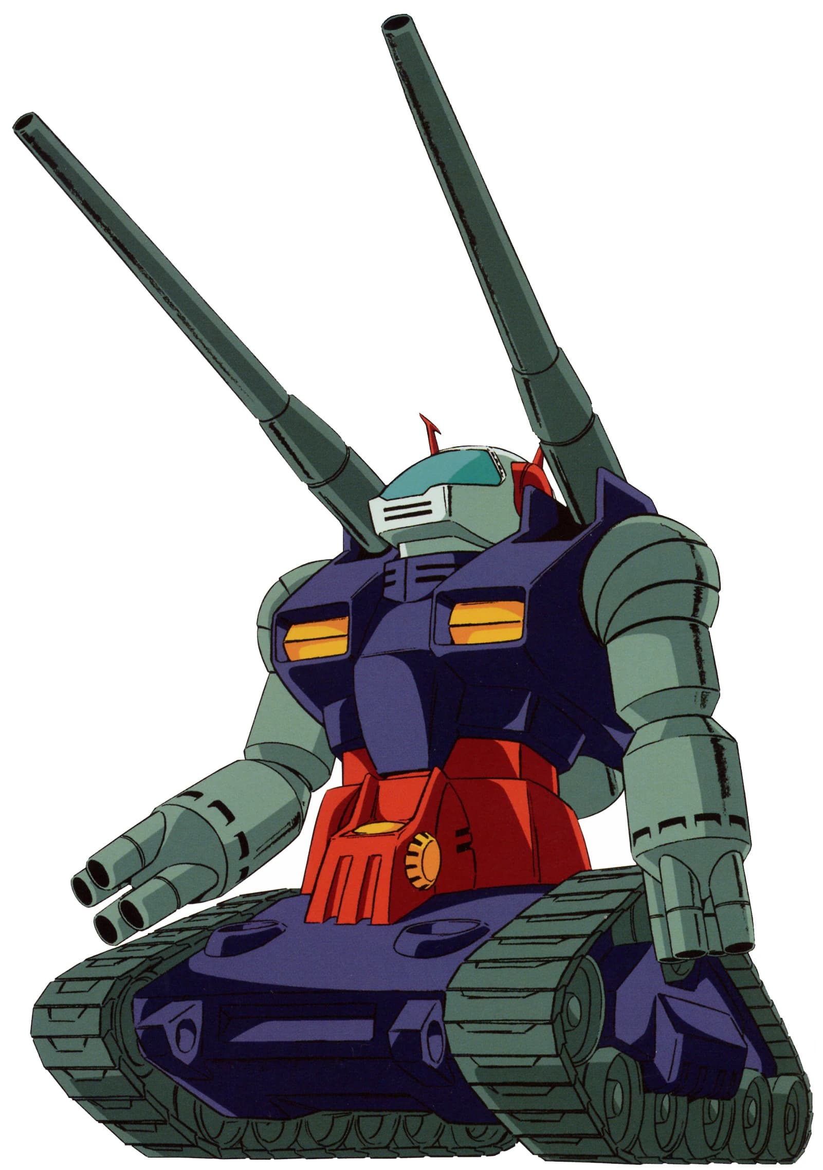 RX-75 Guntank — Prototype Long-Range Support Mobile Suit (Universal Century)