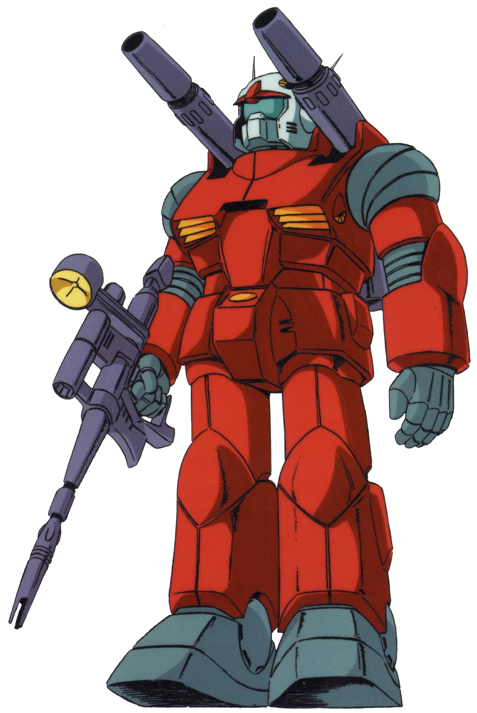 RX-77-2 Guncannon — Limited Production Middle Range Support Mobile Suit (Universal Century)