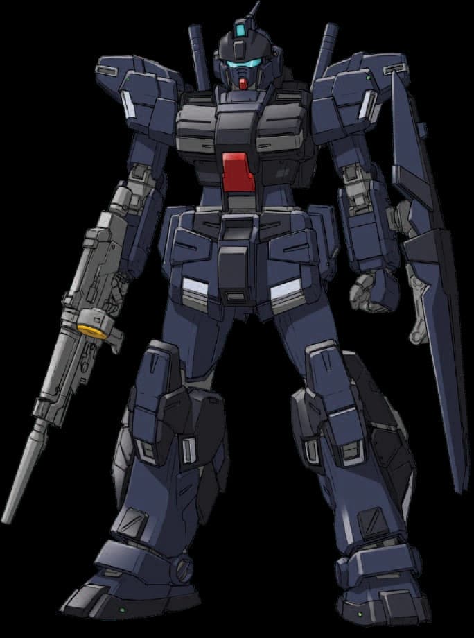 RX-80PR-4 Pale Rider DII — Prototype General-Purpose Mobile Suit (Mobile Suit Gundam Wearwolf)