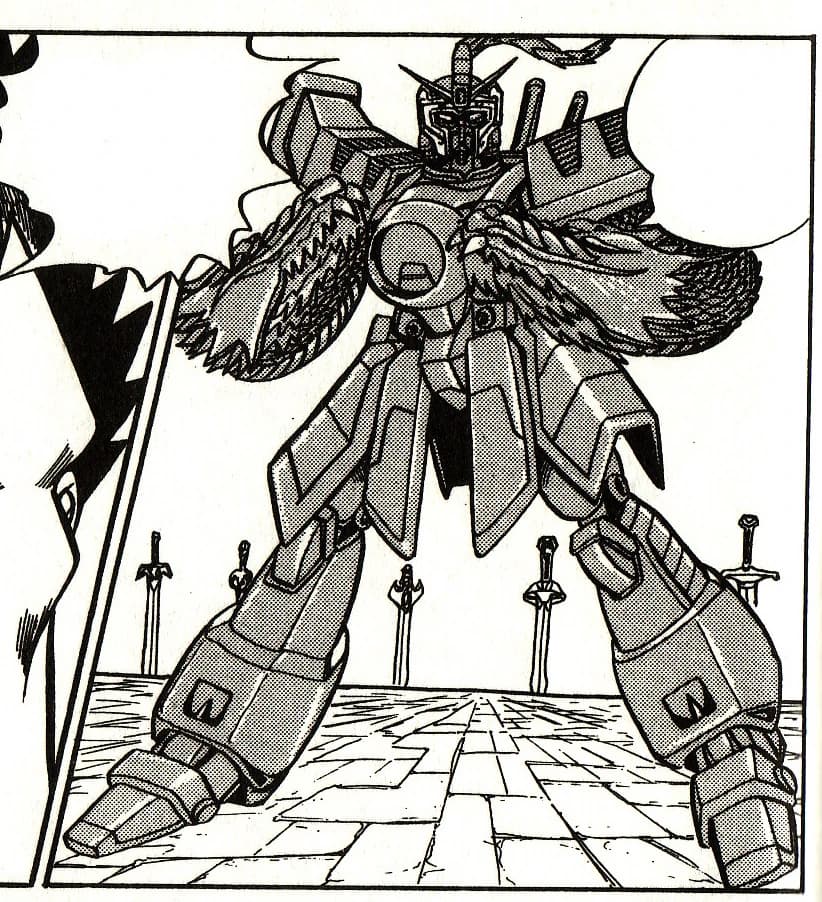 Ryu Gundam — Close Quarters Combat Mobile Fighter (Mobile Fighter G Gundam Side Story: Flying Dragon Legend)