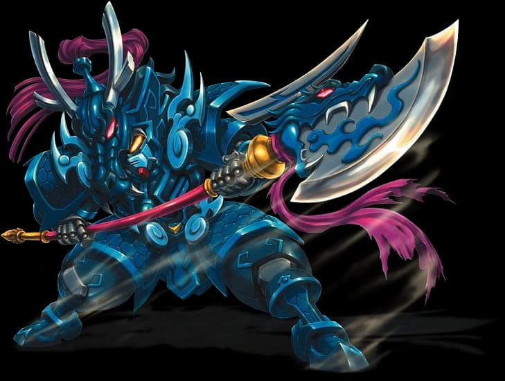 Seiryu Gundam — Unmanned Mobile Suit (Fusion Clashes: Gundam Battle-Rave)
