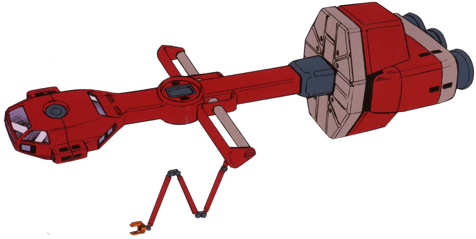 Sinope-class — Patrol Space Ship (Mobile Suit Victory Gundam Outside Story)