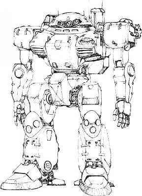 Type-2001 Grasshopper — Mobile Suit (Go Ahead!! (Another War in UC 0044))