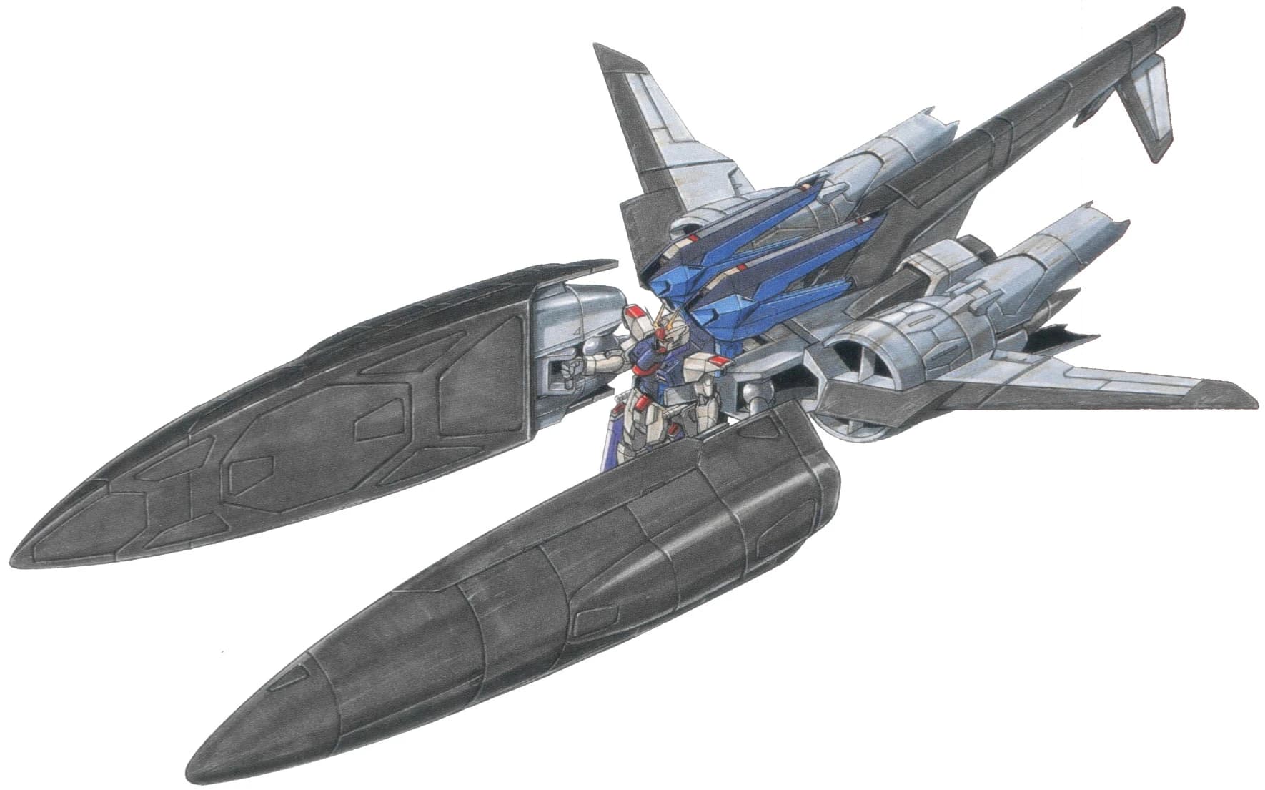 Verne 35A/MPFM Multipurpose Flight Module — Multipurpose Flight Module Mobile Weapon (Mobile Suit Gundam SEED MSV)