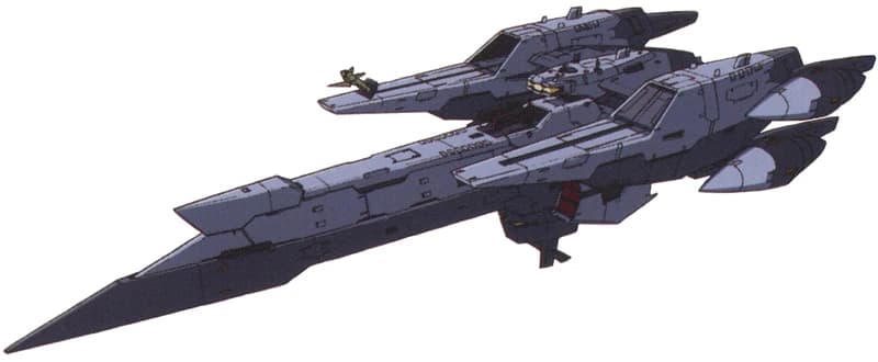 Volga-class — Mass Production Mobile Space Carrier (Mobile Suit Gundam 00 The Movie -A wakening of the Trailblazer-)