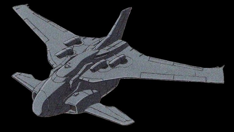 VTOL Transport — Mass Production VTOL Atmospheric Aircraft Carrier (Mobile Suit Gundam SEED C.E. 73: STARGAZER)