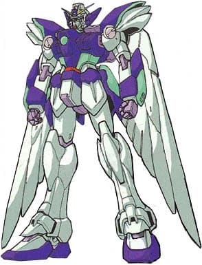XXXG-00W0S Wing Gundam Seraphim — Mass Production ZERO System General-Purpose Mobile Suit (New Mobile Report Gundam Wing Sidestory: Tiel's Impulse)