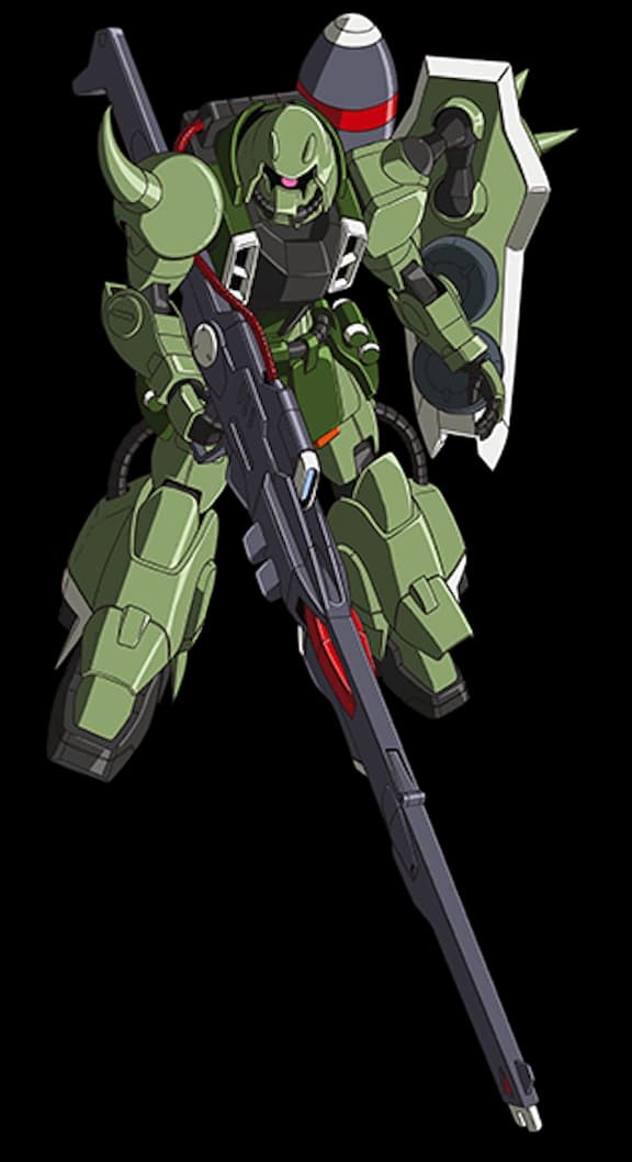 ZGMF-1000/A1 Gunner ZAKU Warrior — Mass Production Artillery Mobile Suit (Cosmic Era)