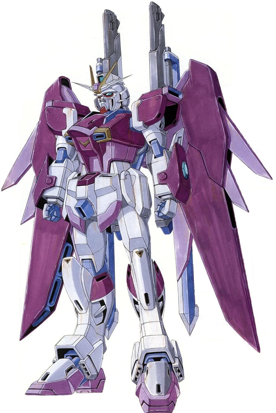 ZGMF-X56S/θ Destiny Impulse Gundam — Prototype Integrated Weapon System Mobile Suit (Mobile Suit Gundam SEED Destiny MSV)