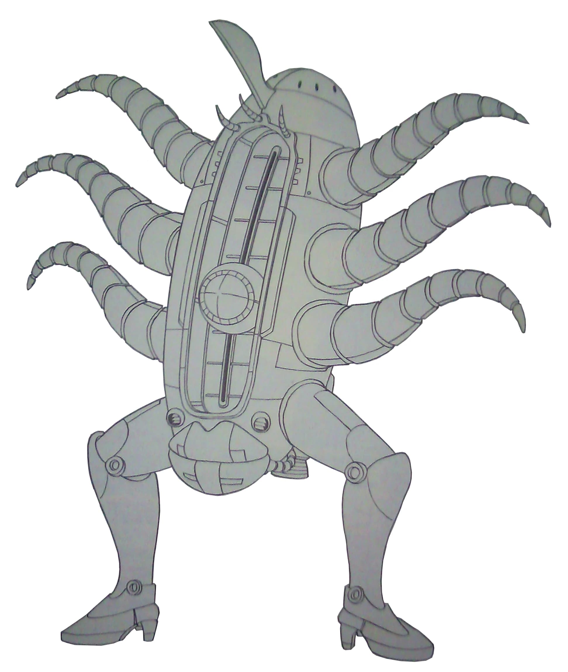 Zogojuaju — Amphibious Mobile Suit (Mobile Suit Gundam-san (Manga))