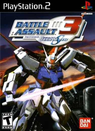 Battle Assault 3 featuring Gundam SEED logo