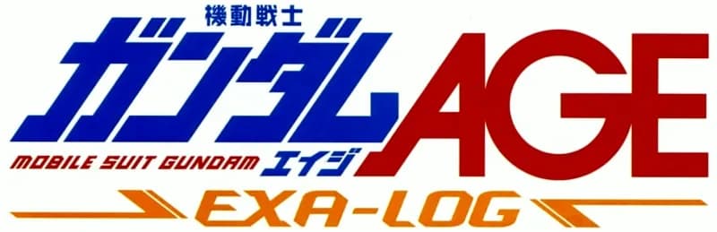 Mobile Suit Gundam AGE ⇀EXA-LOG↽ logo