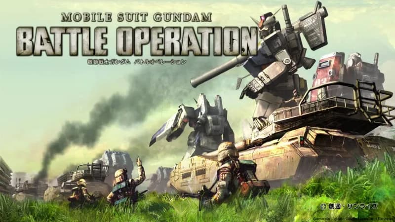 Mobile Suit Gundam: Battle Operation logo