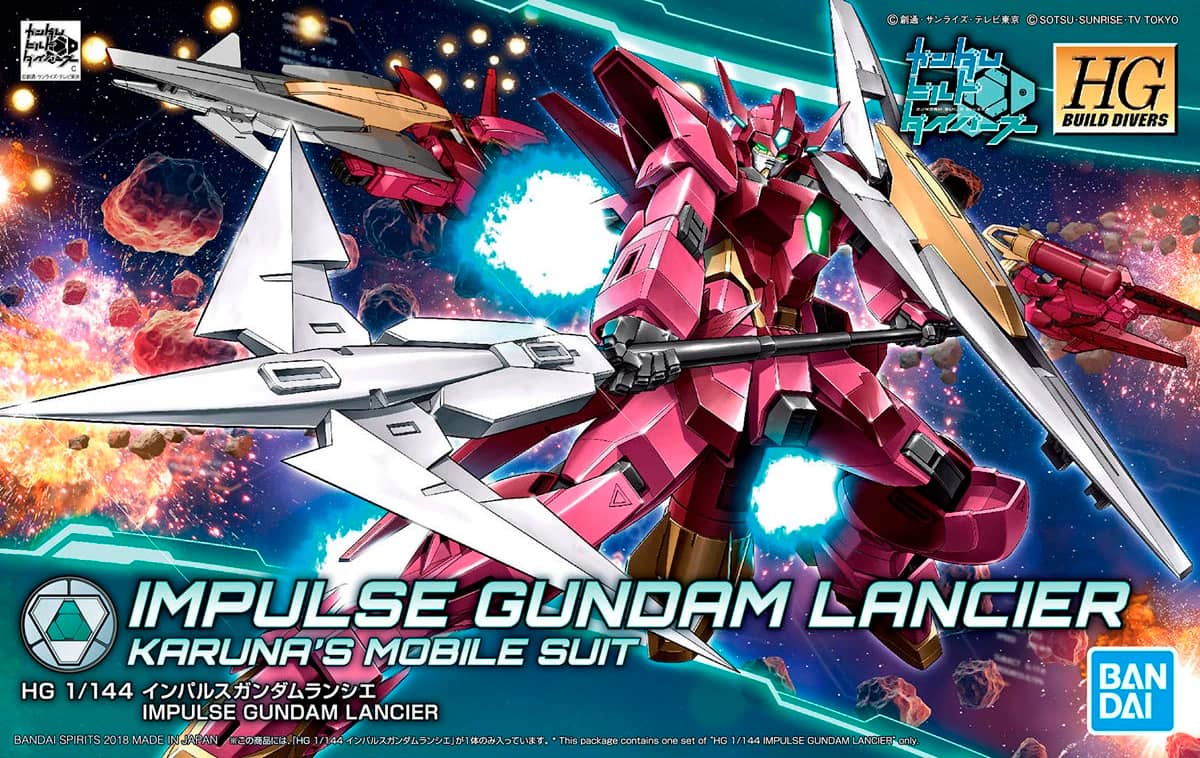 HGBD 1/144 Impulse Gundam Lancier
