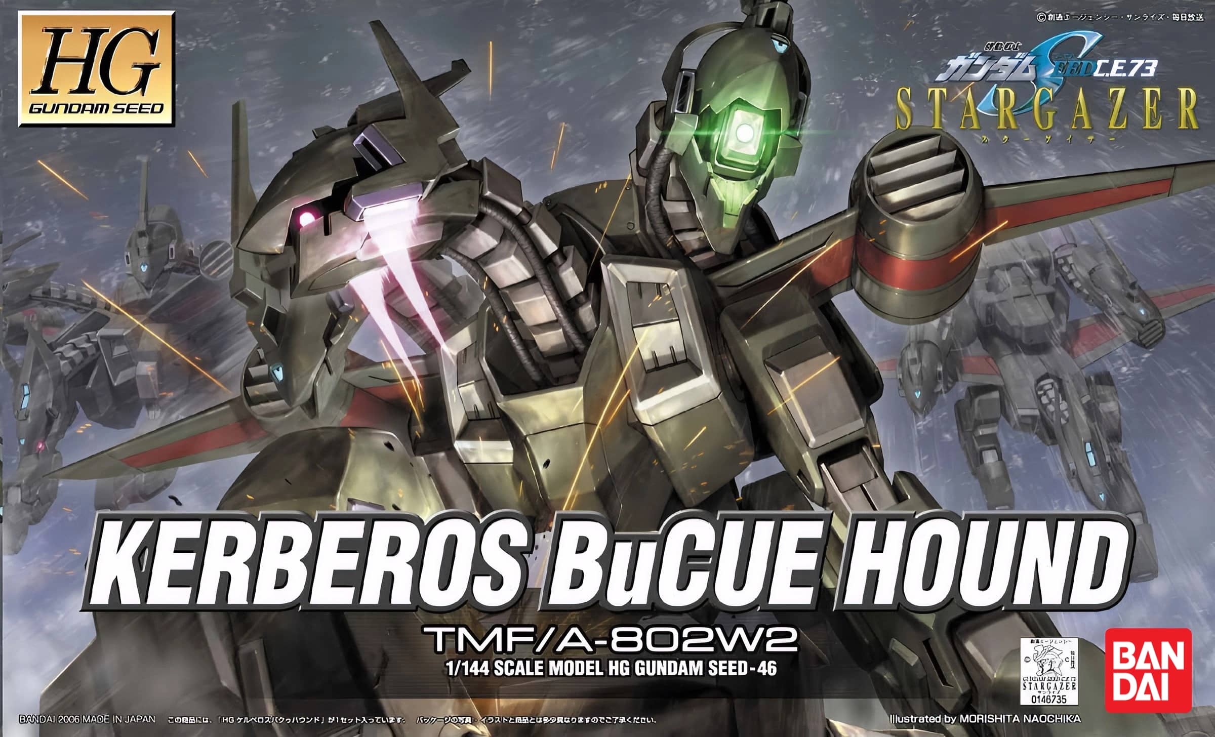 HG 1/144 TMF/A-802W2 Kerberos BuCUE Hound