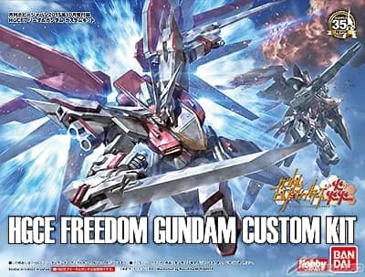 Hobby Japan October 2015 Appendix: HGCE 1/144 Freedom Gundam Custom Kit